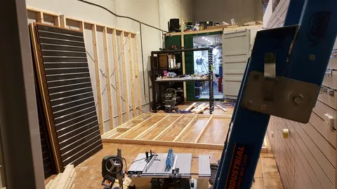 A cross-wall opening takes shape within the frame.
