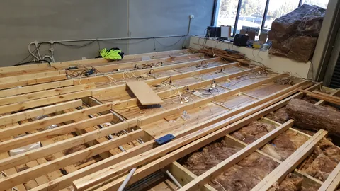 An above-ceiling view records further work at the start of July.