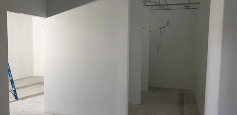 The painted internal passage.
