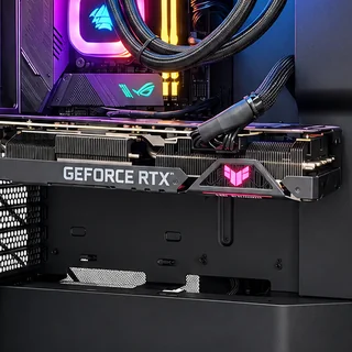 A desktop graphics card.